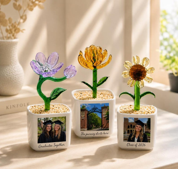Graduation Photo Flower Pot, Class of 2026 Graduation Keepsake